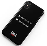 PLAY HARDCORE STOP PROBLEMS - iPhone Case