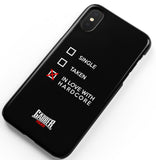 SINGLE TAKEN HARDCORE - iPhone Case