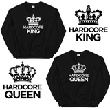 HARDCORE KING & QUEEN - 2 Sweatshirts