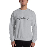 HARDCORE HEART BEAT - Unisex Sweatshirt