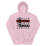 Cross Words Gabber Hardcore Addict - Unisex Hoodie