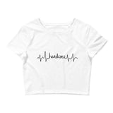 Hardcore Heart Beat - Crop Top
