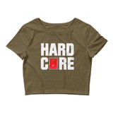 HARDCORE BUTTON - Crop Top