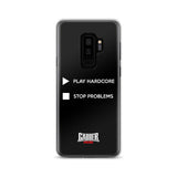 PLAY HARDCORE STOP PROBLEMS - Samsung Case