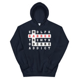 Cross Words Gabber Hardcore Addict - Unisex Hoodie