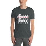 CROSS WORDS GABBER HARDCORE ADDICT - Unisex T-Shirt