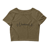 Hardcore Heart Beat - Crop Top