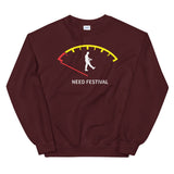 NEED FESTIVAL Unisex Sweatshirt