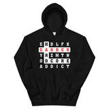 Cross Words Gabber Hardcore Addict - Unisex Hoodie