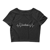 Hardcore Heart Beat - Crop Top
