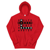 Cross Words Gabber Hardcore Addict - Unisex Hoodie