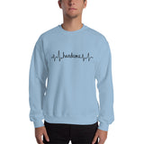 HARDCORE HEART BEAT - Unisex Sweatshirt