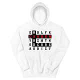 Cross Words Gabber Hardcore Addict - Unisex Hoodie