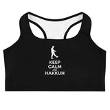KEEP CALM AND HAKKUH - Sports bra