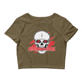 HARDCORE SKULL - Crop Top