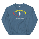NEED FESTIVAL Unisex Sweatshirt