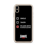 SINGLE TAKEN HARDCORE - iPhone Case