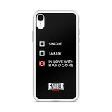 SINGLE TAKEN HARDCORE - iPhone Case