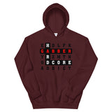 Cross Words Gabber Hardcore Addict - Unisex Hoodie