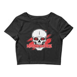 HARDCORE SKULL - Crop Top